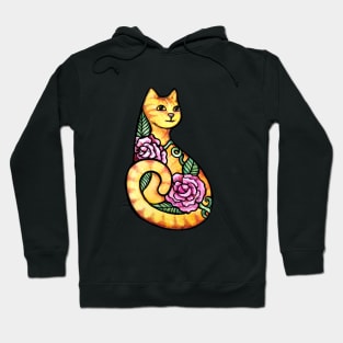 Orange Tabby Cat Hoodie